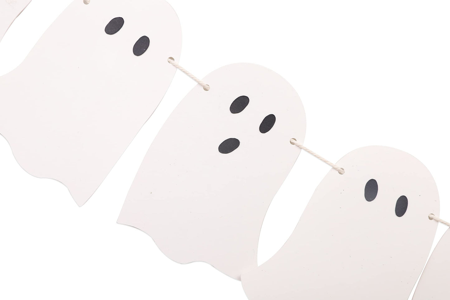 Halloween Ghost Garland - Scary Halloween Decoration, Ghost Banner, Hallowee Decorations Indoor, Haunted House Decor(16 pcs)