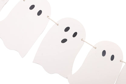 Halloween Ghost Garland - Scary Halloween Decoration, Ghost Banner, Hallowee Decorations Indoor, Haunted House Decor(16 pcs)