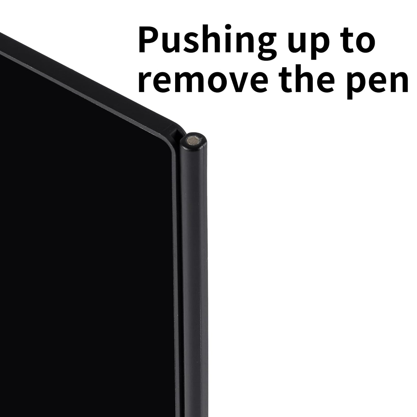 LCD Writing Tablet for Adults, Amoretti Sonnet 14.3 inch Foldable Electronic Writing Pad - Ultra-Slim Reusable Digital Notepad with Fine Lines, Bezel-Free Doodle Board for Office Home School