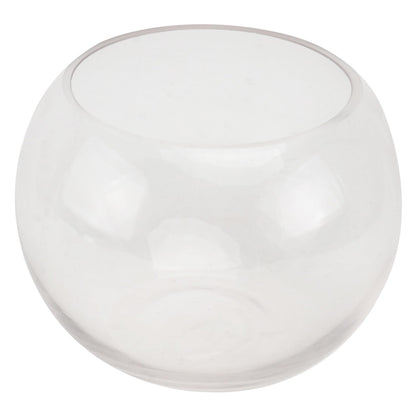 Uonlytech Transparent Glass Hydroponics Flower Vase Terrarium Pot Decorative Plant Holder for Home Office Hotel Desktop Ornament