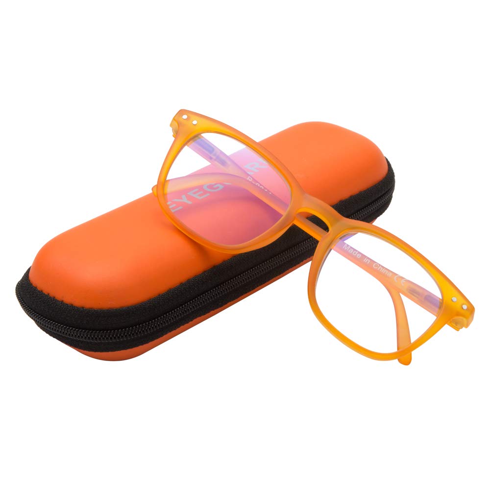 EYEGUARD Blue Light Blocking Computer Glasses for Kids,UV Protection Anti Eyestrain Anti Glare Lens for Boys and Gilrs(5-12 Years Old)