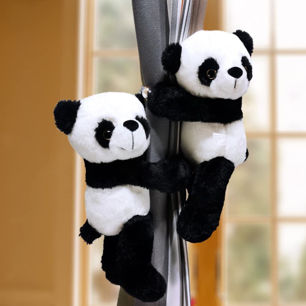 Cciphy 1 Pair Cartoon Dinosaur Curtain Holdbacks Cute Tiebacks Animal Holders Window Accessories for Children Nursery Curtain Decoration (Dinosaur)