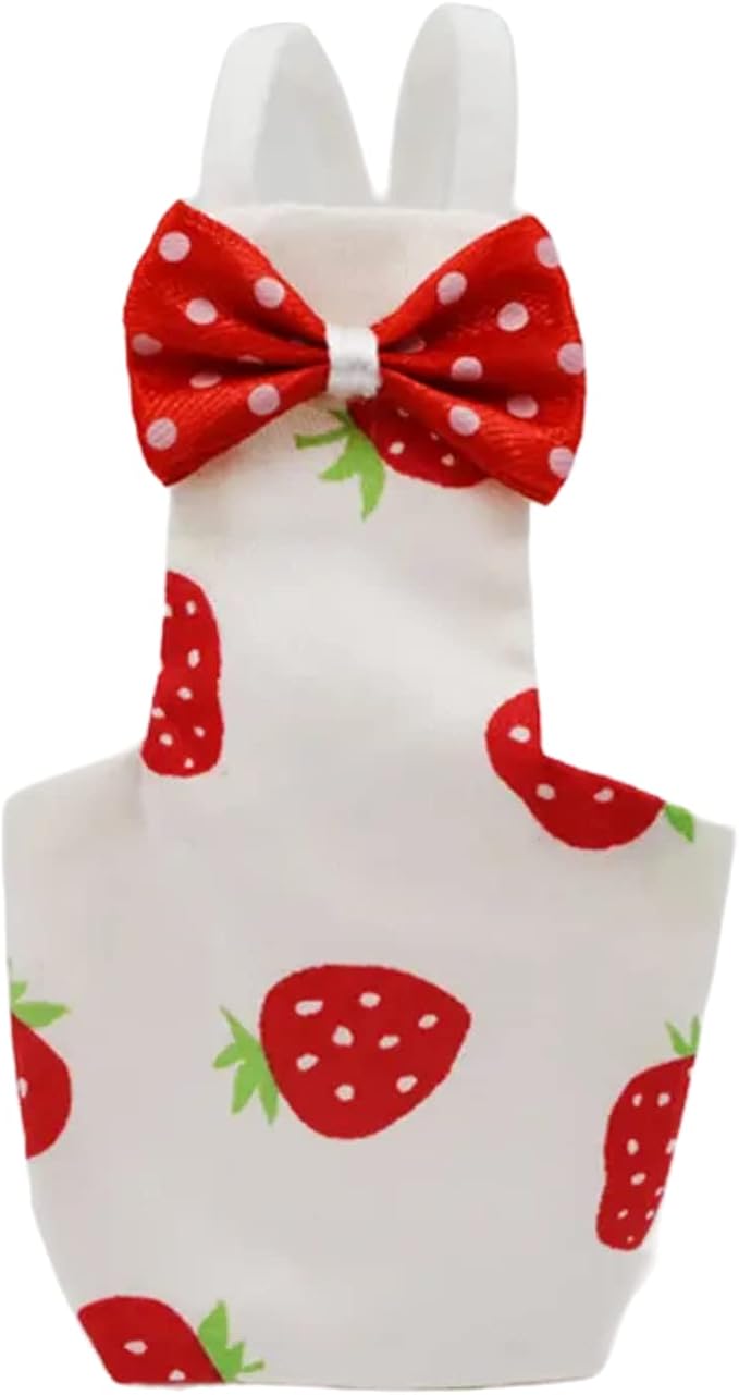 Bird Flight Suits Diapers for Monk Parakeets, Conures, Lovebirds, Cockatiels Flight Suits, Parrot Clothes, Bird Training Nappy Suit Liners Clothes (Large,Red)