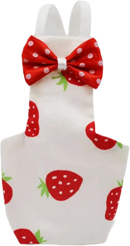 Bird Flight Suits Diapers for Monk Parakeets, Conures, Lovebirds, Cockatiels Flight Suits, Parrot Clothes, Bird Training Nappy Suit Liners Clothes (Large,Red)