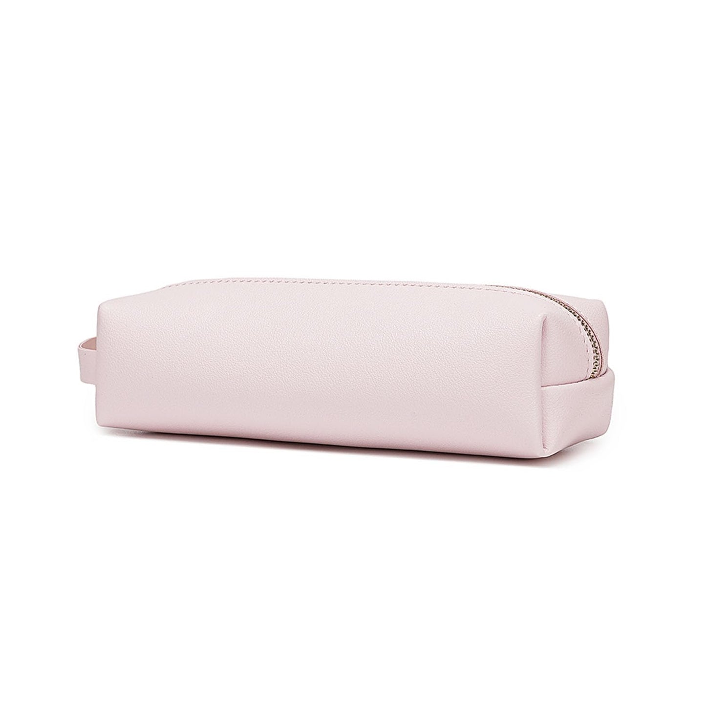 YONBEN Pencil Case Soft School Pencil Pouch Bag for Easy Carry Stylish and Durable (Pink,Faux leather)