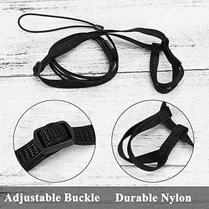 Adjustable Bird Harness and Leash,Anti-Escape Durable Nylon Parrot Harness, Flying Training Rope Parrot Leash for Small Medium Large Breed Parrots Fits Chest Under 24.4'', Purple L