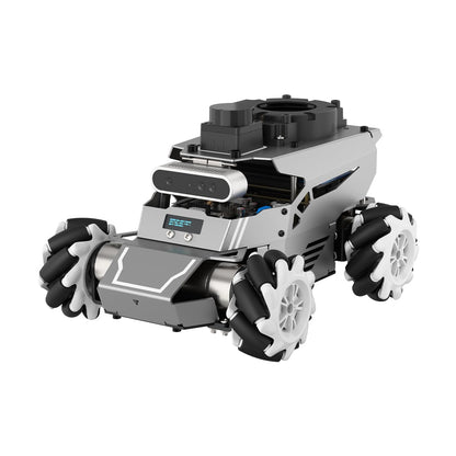 HIWONDER ROS2 Robot Car for Jetson RPi Gemini ChatGPT Large AI Models Depth Camera SLAM Mapping Autonomous Driving Programming Education 3-in-1 Chassis Car, ROSOrin Ultimate Kit & Jetson Orin Nano 8G