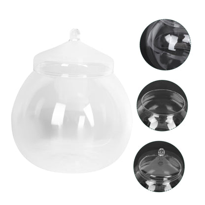 Glass Plant Terrarium Lid Eco Bottle Terrarium Jars Moss Ball Decorative Vase Style