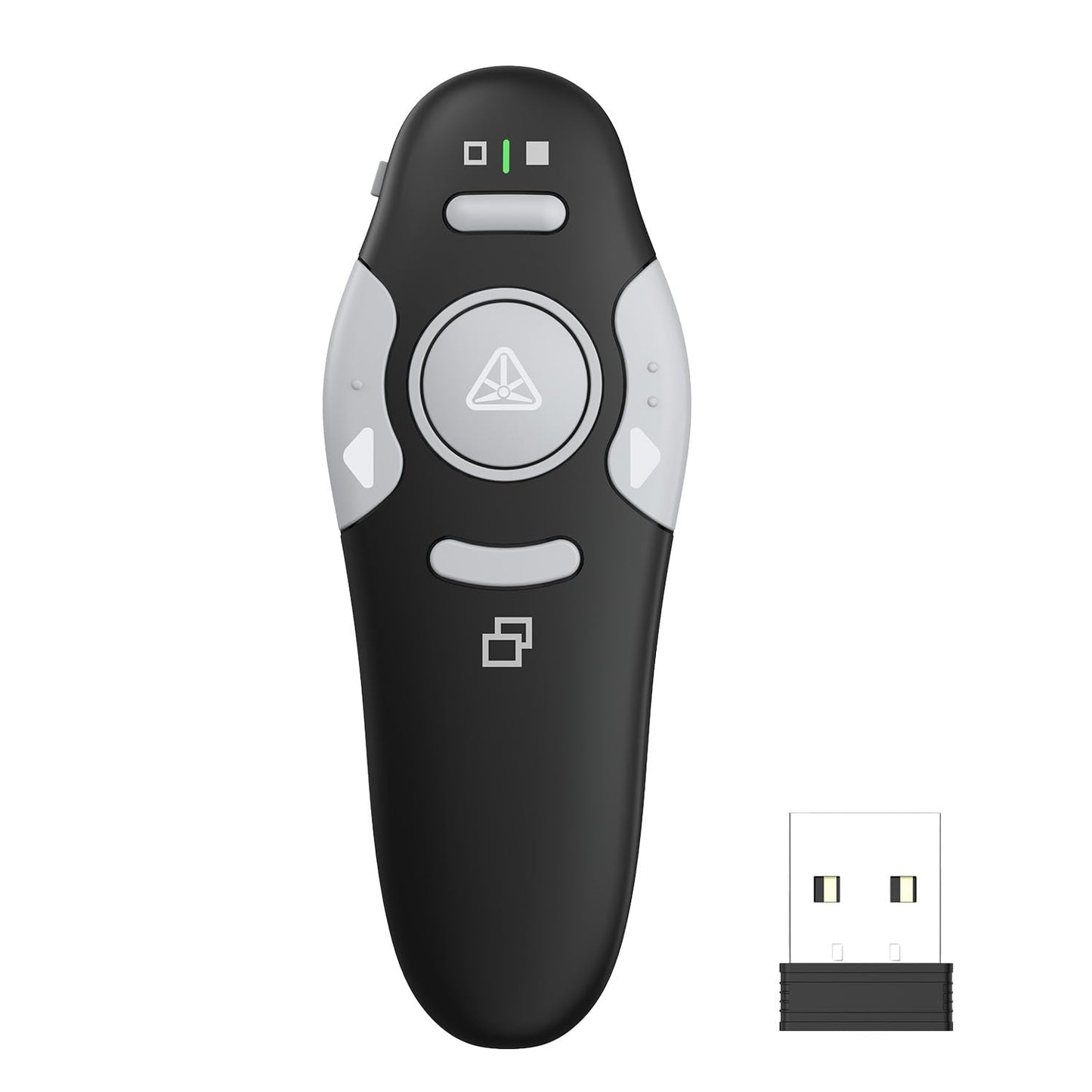 QUI 4Pack Wireless Presenter PowerPoint Clicker, RF 2.4GHz USB Presentation Clicker for Google Slides, Keynote, Mac, Windows
