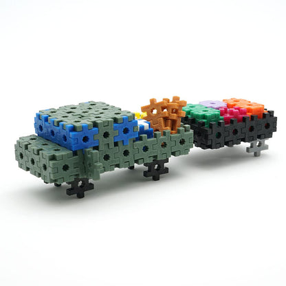 Incredibly Interconnectable Toys KADU Classic 1300 Piece Set - STEM/STEAM Building + Construction Toy, for Open + Imaginative Play