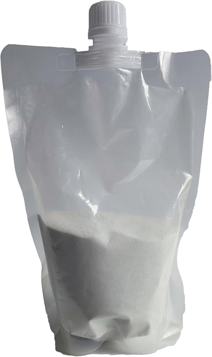 AOSWTLIF 4 Pound White Fine Quartz Sand - 80-120 Mesh, Ideal for Zen Gardens, DIY Painting, Incense Burners, Acrylic Texturing, Interior Decor & Vase Fillers