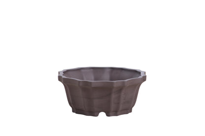 Willow Bonsai Ceramics Flower Design Bonsai Pot 4.5 Inch – Elegant Ceramic Bonsai & Succulent Pot, High‑Fired Frost‑Proof Stoneware with Drainage+Wiring Holes, Handmade in USA