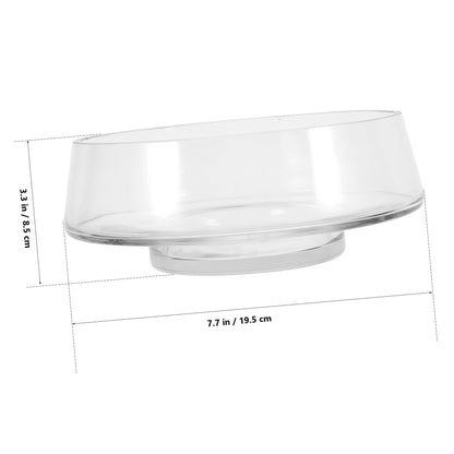 KESYOO Clear Glass Vase for Centerpieces Wide Mouth Fish Bowl for Succulents Moss Decorative Terrarium Jar for Home Decor Weddings