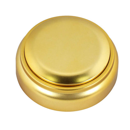 Voice Recorder Button,Talking Buttons,Record Sound Button for Gift Education, Easy Button,Funny Office Gift,Funny Button,30 Second Recording,Interesting Buttons (Gold)
