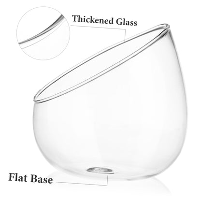 MOTHNUR Micro Landscape Ecological Bottle Transparent Glass Terrarium for Succulent Plants Elegant Decor Durable Eco-Friendly Design Nature Lovers