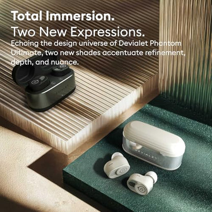 Devialet Gemini II - True Wireless Earbuds - for Daily Music & Commute Sound - Noise Cancellation - Comfort Fit (LP)