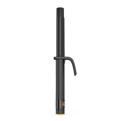 Hot Tools Pro Artist Black Gold Digital Salon Hair Curling Iron | Medium Loose Curls and Tousled Waves, (1-1/4 inch)