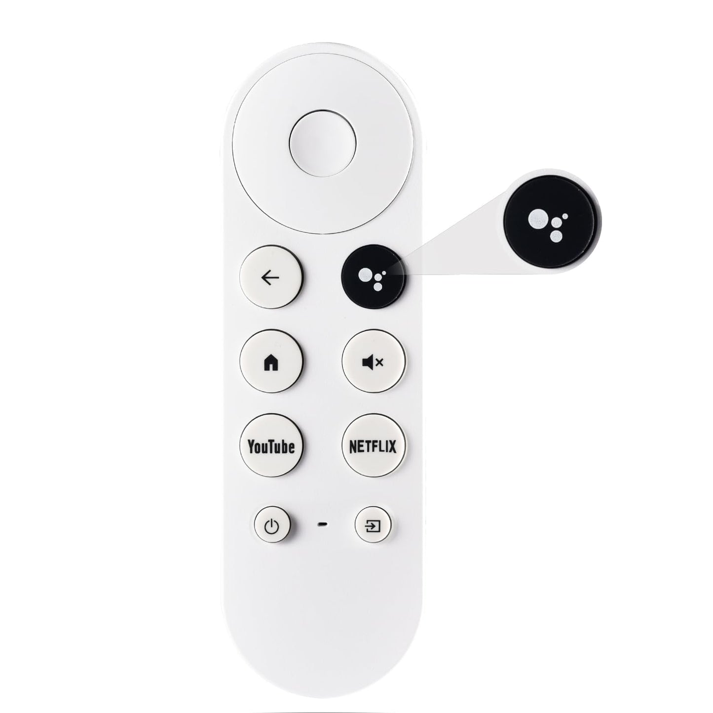 for TCL Google TV Remote, RC813 for Voice Replacement Control,for Android Mini-LED QLED 4K UHD Smart Television, with 6 Shortcut Buttons for NEIFLX/Prime/YouTube/TCL/Apple TV Buttons