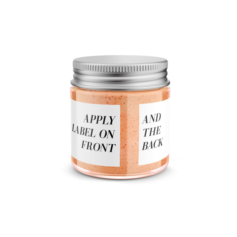 120 Waterproof Jar Labels for 4oz Containers - 1.75x2.75” Printable Adhesive Stickers for Candles, Cosmetics & Small Business Products