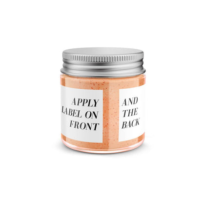 120 Waterproof Jar Labels for 4oz Containers - 1.75x2.75” Printable Adhesive Stickers for Candles, Cosmetics & Small Business Products