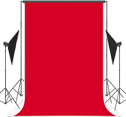 5X7ft Red Backdrop Background for Photography Photo Booth Backdrop for Photoshoot Background Screen Video Shooting Parties Curtain Back Drops