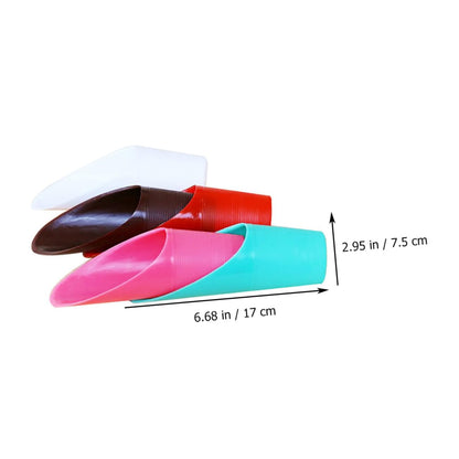 LIOOBO 5pcs Gardening Soil Shovel Multifunction Planting Shovel Bonsai Soil Scoop for Landscape Random Color