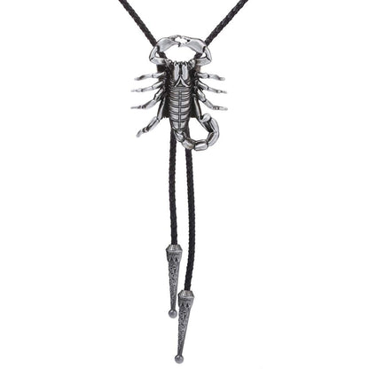 Alloy Scorpion Bolo Tie,Handmade Classic Fashion Mens Fashion Necklace…