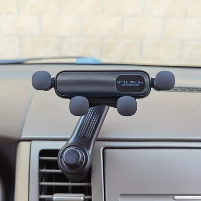 Magnetic Car Phone Holder,Minimal Dashboard Mount,[Strong Magnet][360° Rotation],Universal Smartphone Dash Stand Fit for iPhone 16 15 Pro Max Plus Mini,Samsung S24 S23 S22 Ultra Phone,Black