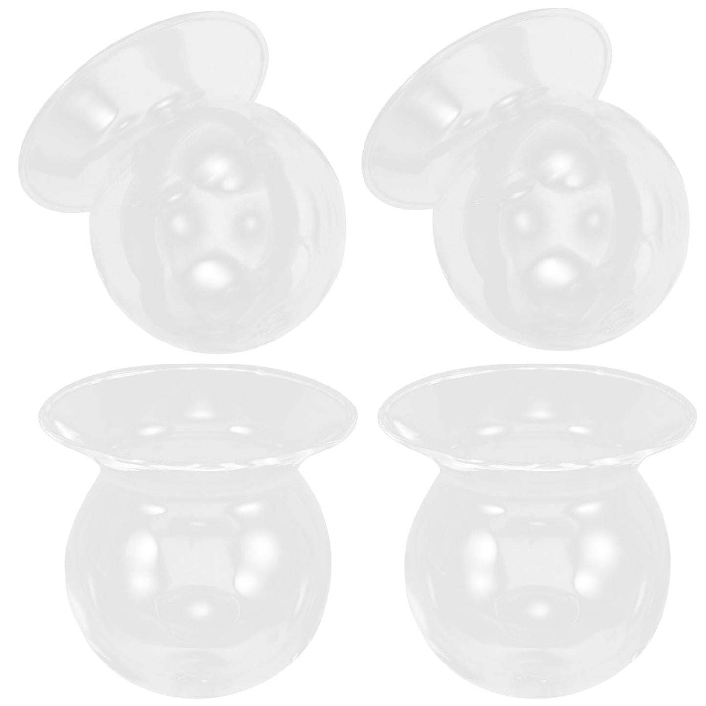 Generic 4pcs Glass Propagation Vases for Plants Hydroponic Flower Pots Glass Terrarium Table Centerpiece Home Décor