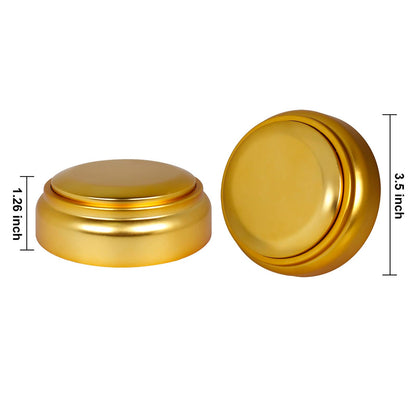 Gold Voice Custom Recordable Buttons 30 Second Voice Dog Talking Buttons Recordable and Playback Message for Classroom Fun Study Gift Voice Messages to Parents, Friends and Yourself
