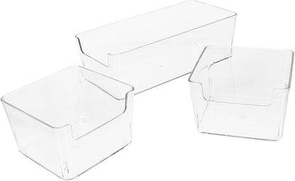 HANABASS 3pcs Little Pet Bathtub Hamster Bath Container Pet Bathroom Chinchilla Dust Bath Hamster