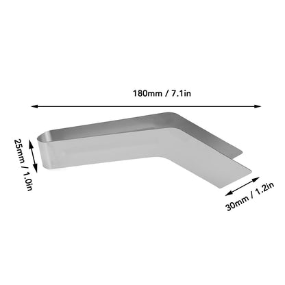 Fabater Seedling Transplant Tongs, 7.1 Inch Stainless Steel Seedling Starters Remove Tongs, Seedling Transplanting Tool, Gardening Plants Transplant Tongs Easily Reduces Root Damage (S)