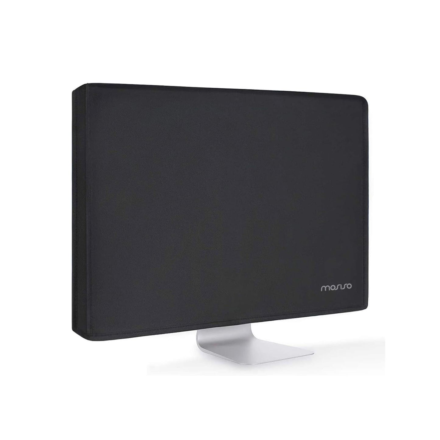 MOSISO Monitor Dust Cover 26, 27, 28, 29 inch Anti-Static Dustproof LCD/LED/HD Panel Case Computer Screen Protective Sleeve Compatible with iMac 27 inch, 26-29 inch PC, Desktop and TV, Black