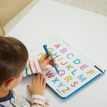 Playskool Magnatab — A to Z Uppercase Letters — Magnetic Board Toy Letter Tracing for Toddlers Learning and Sensory Drawing — for Kids Ages 3 and Up