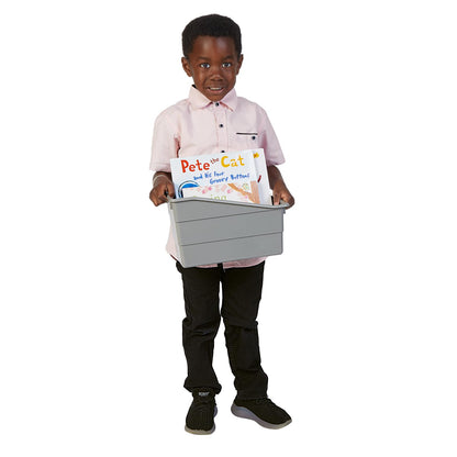 Really Good Stuff Durable Book and Binder Holders 12 Pack - Ideal for Narrow or Vertical Storage Needs - Book, Magazine, File Folder, and Binder Holders - Classroom Organization Made Easy