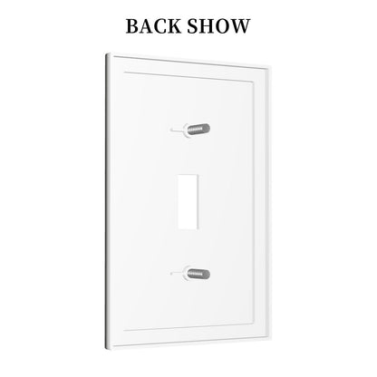 Wpshijia Black Witchy Skeleton Skull Gothic Sun Moon 1 Gang Novelty Light Switch Covers Decorative Unique Single Toggle Wall Plate Switchcover Electrical Switchplate for Bathroom Bedroom Decor