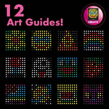 Lite-Brite Touch - Create, Play and Animate - Light Up Portable Stem Sensory Learning Toy, Creative Art Stem Toy for Girls, Boys, Unisex, Toddler, Holiday, Birthday, Gift, Ages 6+