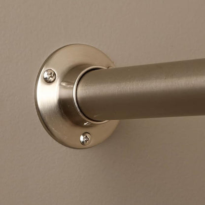 Knape & Vogt Closet Pro HD CD-0010-BN Heavy Duty Closet Pole Sockets, Brushed Nickel (Pack of 2)