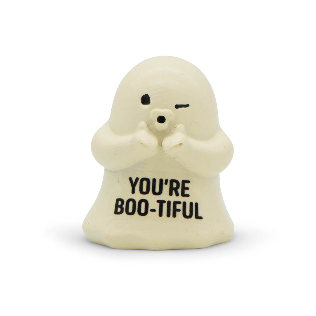 GOOFBALLS Mini Figurines Set – Funny Novelty 3D Character Figures (Set of 6), Hand-Painted Resin Tiny Desk Decor & Gag Gifts - Ghosts