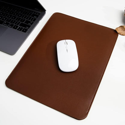 13/14/15-inch Faux Leather Laptop Sleeve | Compatible with MacBook Air/Pro, Dell XPS, Surface Pro & More | Ultra-Thin Design + Universal Fit (Dark Brown, 13 Inch Laptop)