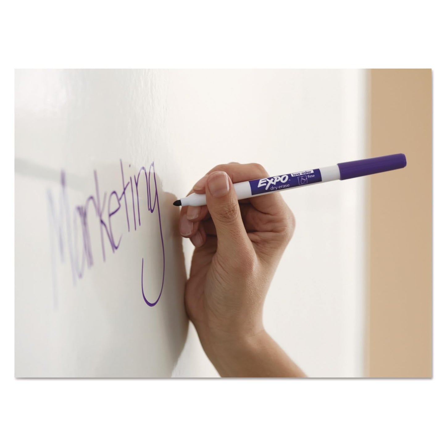 EXPO Dry Erase Markers, Low Odor Ink, Black, Fine Tip, 36 Count - Easily Erases, Ideal for Classroom, Home, Office, Back to School, Teacher Supplies