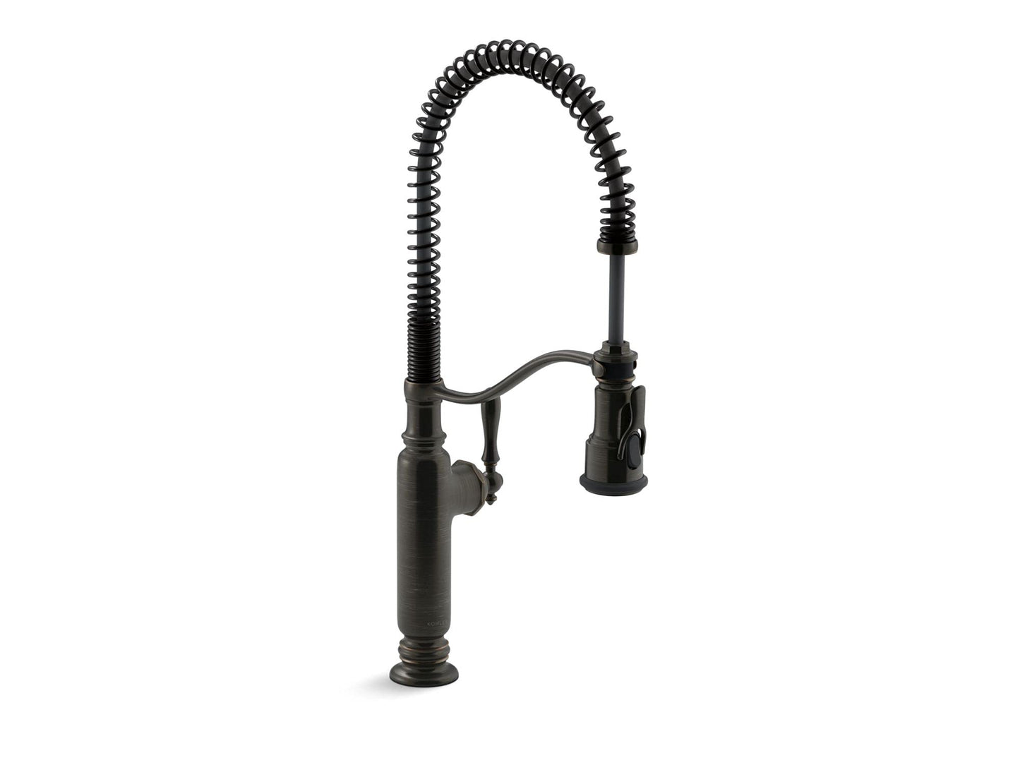 KOHLER Tournant Semi-Professional Pull-Down Kitchen Sink Faucet, Commercial Kitchen Faucet with Pull Down Sprayer, 77515-CP, Polished Chrome