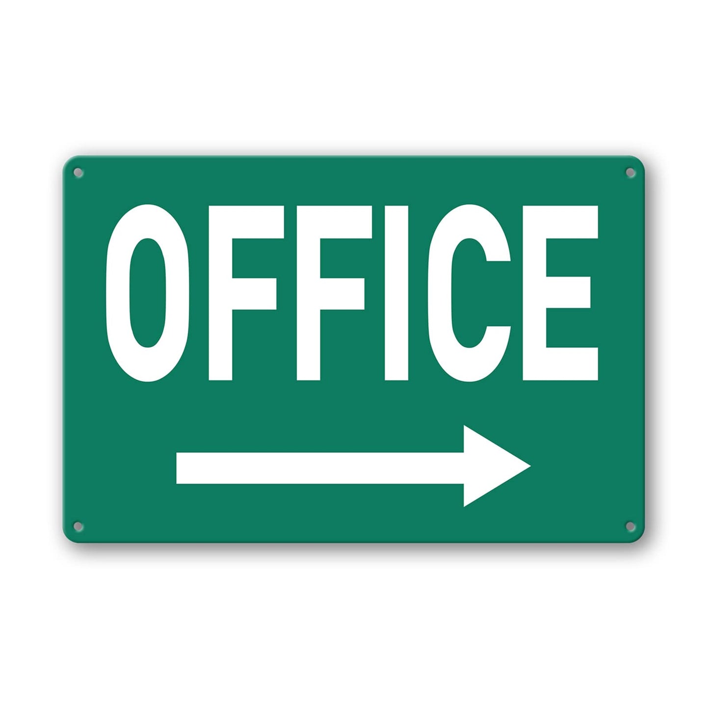 Custom Metal Sign For Doors - Office & Home - 8 x 12 In