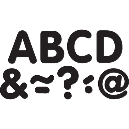 Black Classic 2" Magnetic Letters (TCR77188)