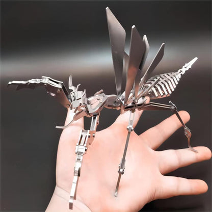 3D Metal Model Kits, Mechanical Spider King 3D Metal Puzzle,DIY Steel Warcraft Collection Animal Brain Teasers Simple 3D Puzzles Home Decor Art Craft Gifts Toys for Adult