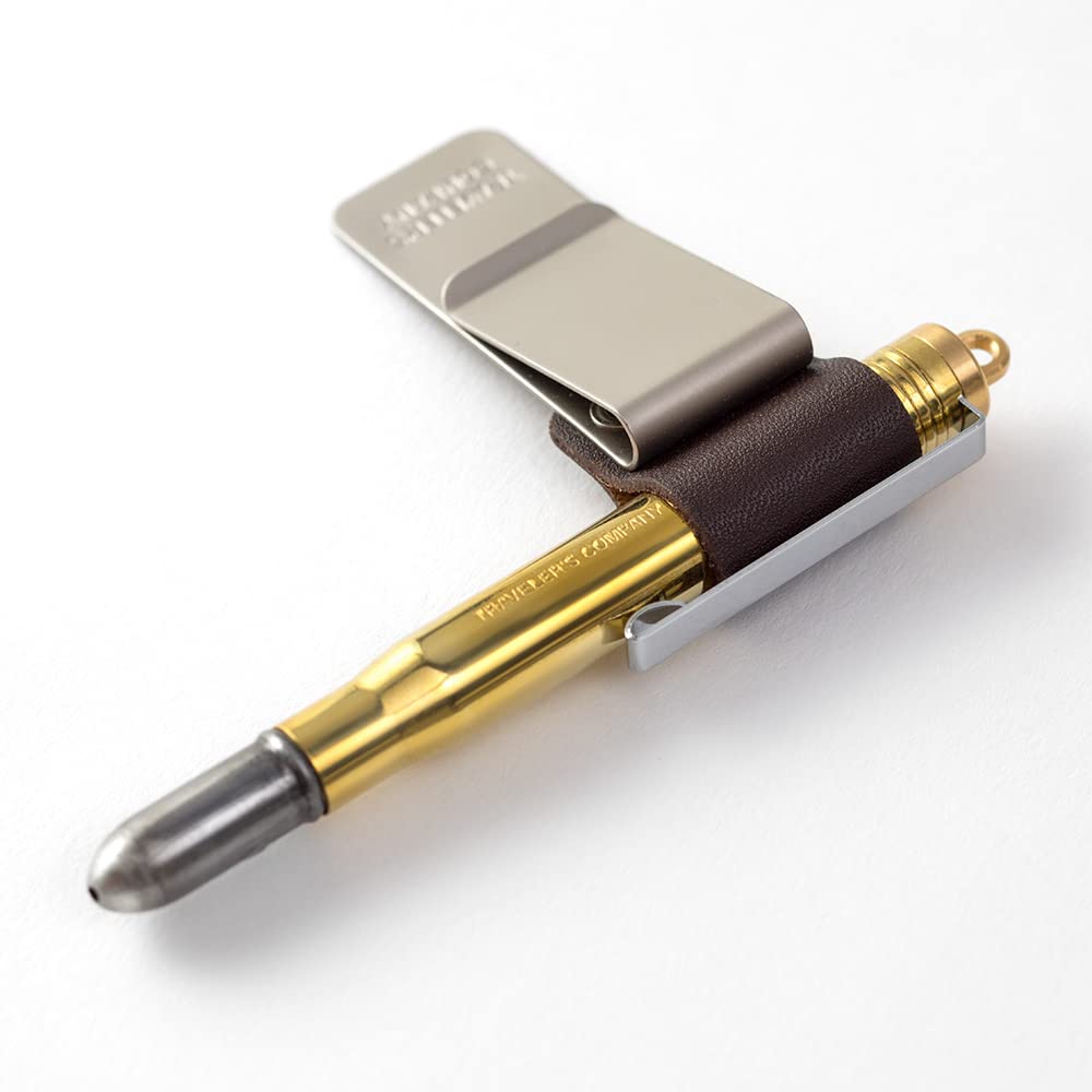 Midori Traveler's notebook Pen holder, Brown 016