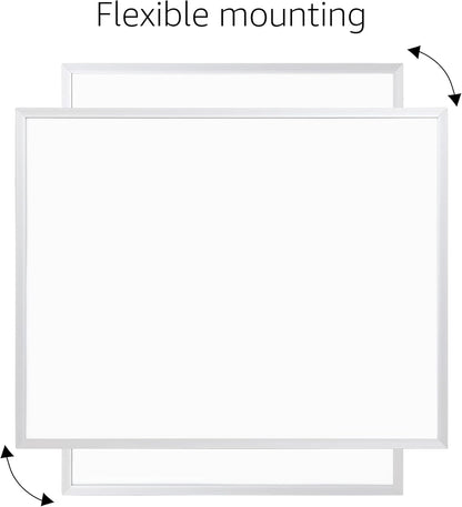 Amazon Basics Small Dry Erase Whiteboard, Magnetic Whiteboard with Marker and Magnets, 11"W x 14"H, Aluminum Frame