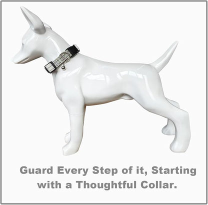 SuperBuddy Dog Collar and Leash,Breathable Adjustable Dog Collar-Safe Buckle-Collars for Small Medium Large Pet
