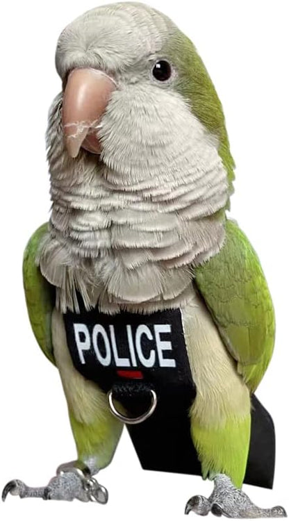 Bird Clothes Parrot Diapers Bird Flight Suits, Reusable Waterproof Diapers pet Bird Supplies (2XL)
