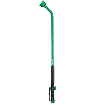 Rain Bird TRNZLWAND36 36" Watering Wand Garden Hose Nozzle, Front Trigger, Carbon Fiber Texture, Shower Spray Pattern